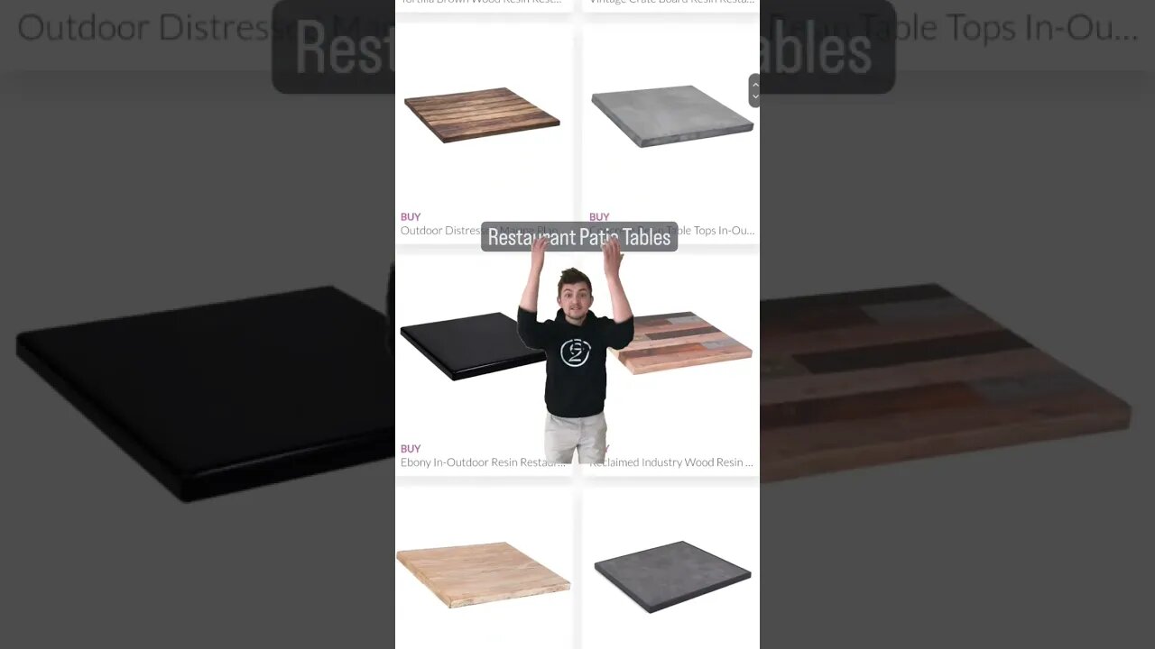 Need help finding the perfect restaurant patio table?#patiotables #outdoortables