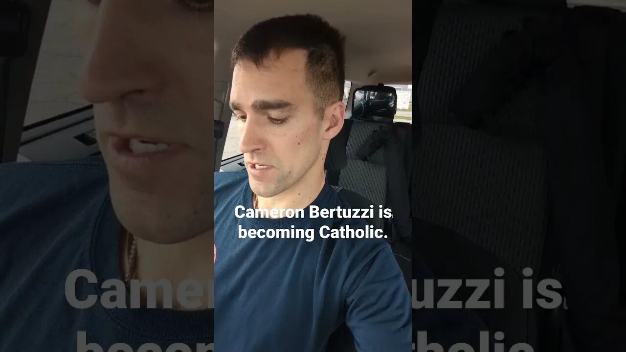 REACTION - Cameron Bertuzzi becoming Catholic!