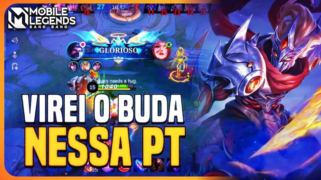 FIZ UMA PARTIDA SEM MORRER E TIVE MUITA PACIENCIA | HAYABUSA | MLBB