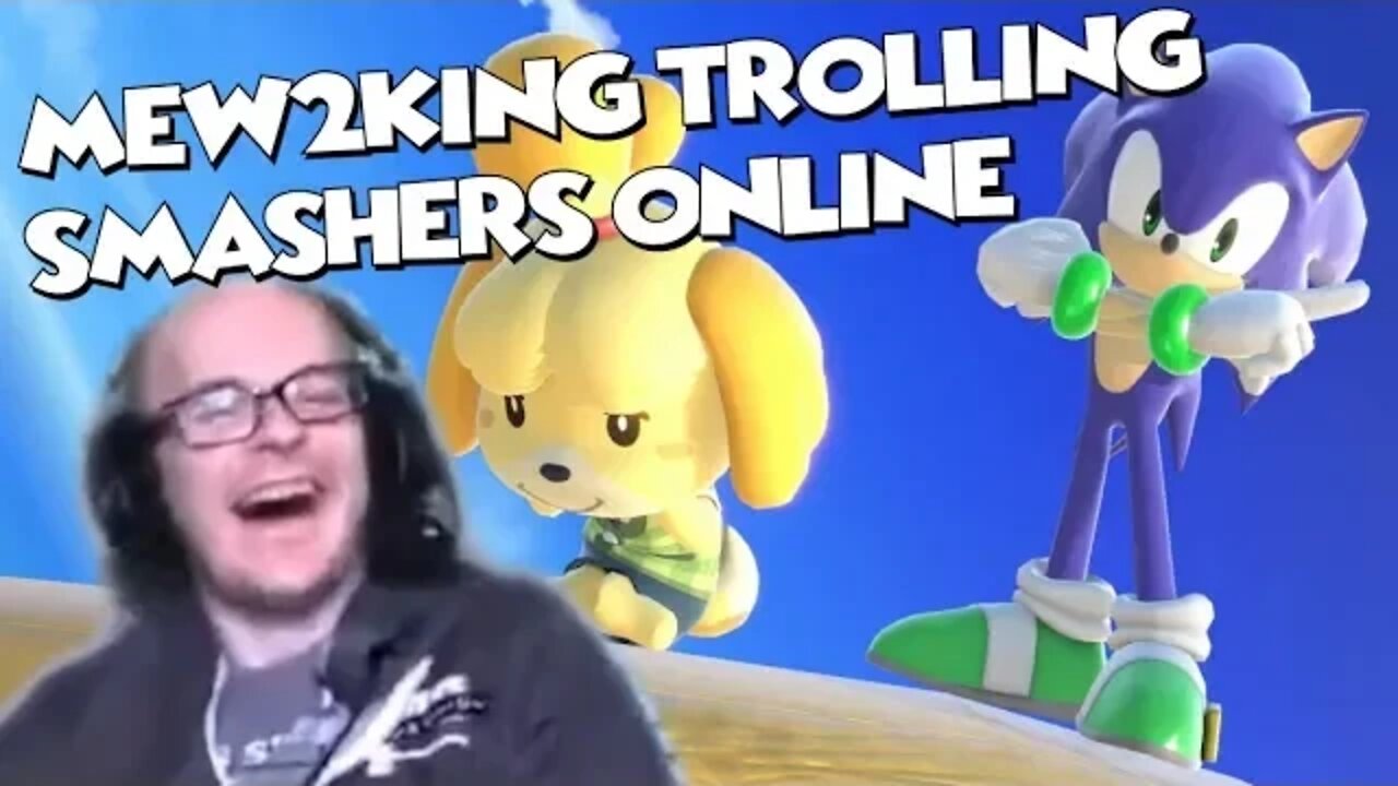 Mew2King Trolling Players on Smash Ultimate Online