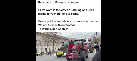 FARMERS IN LONDON ( sound on?)