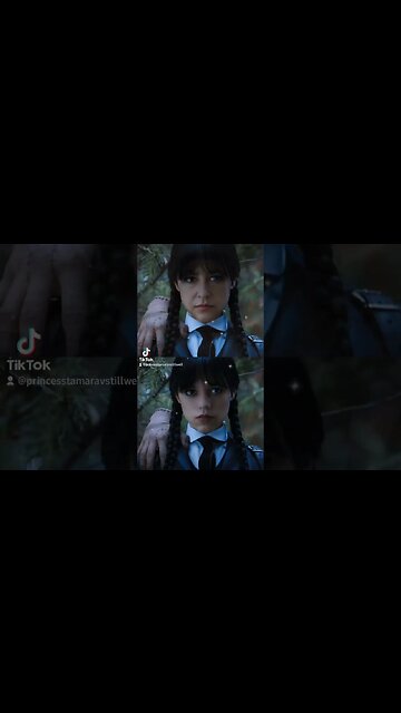 Tik Tok Filters Wednesday Addams