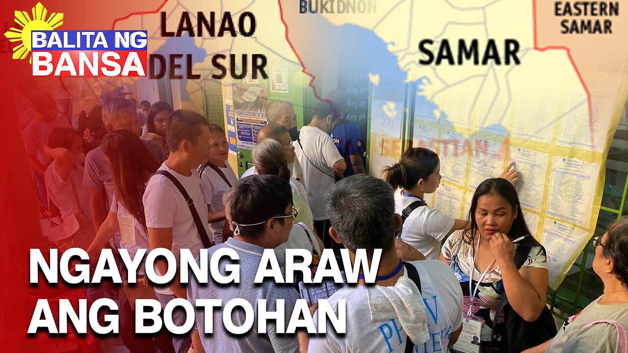 7 Bgry sa Lanao Del Sur at Samar, ngayong araw pa isinasagawa ang kanilang BSKE