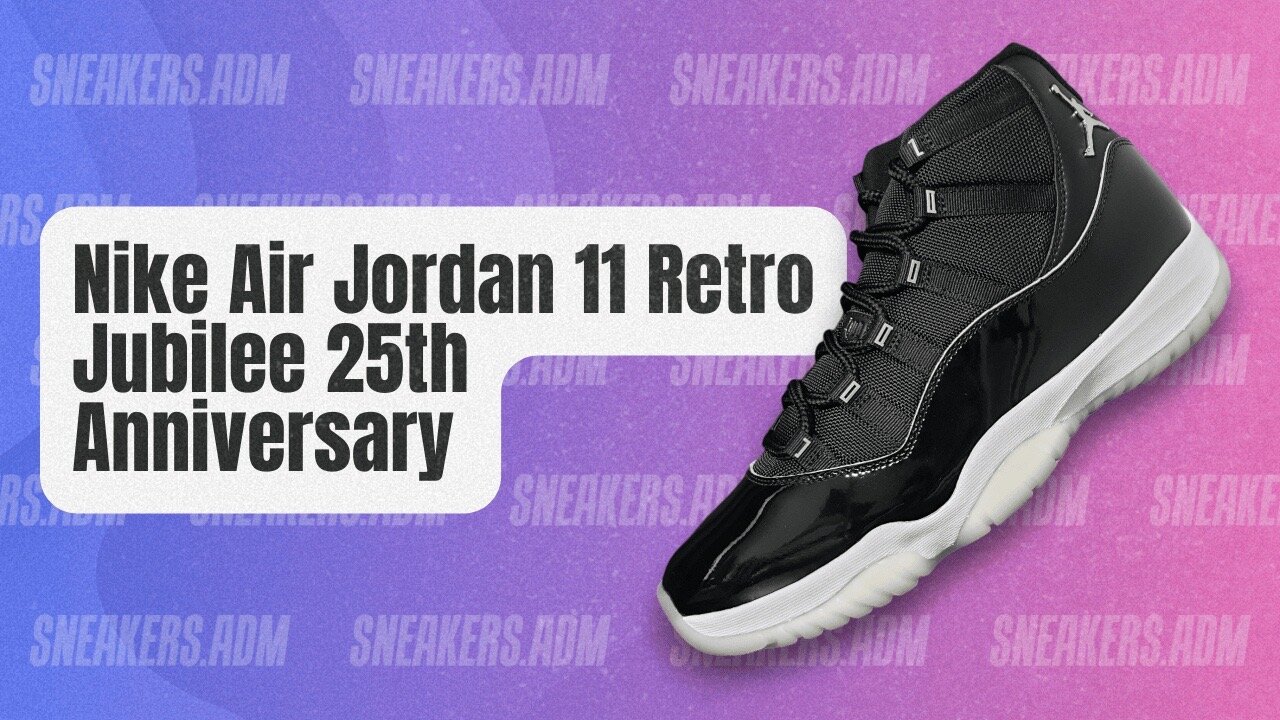 Nike Air Jordan 11 Retro Jubilee 25th Anniversary - CT8012-011 - @SneakersADM