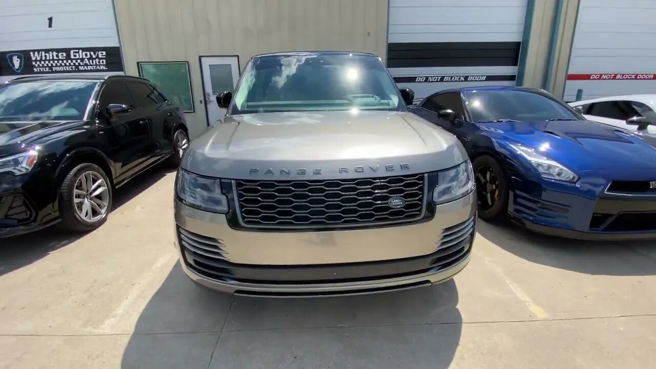 Tulsa Auto Wraps | White Glove Auto | Range Rover