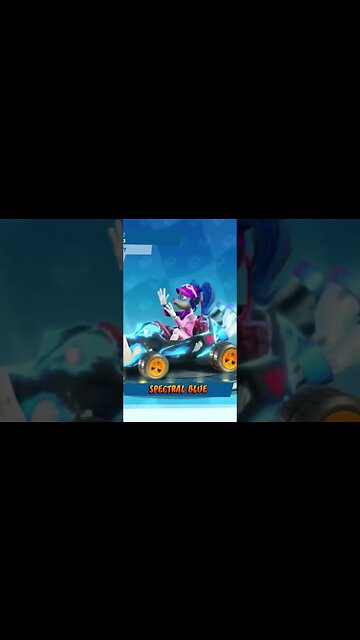 Spectral Blue Paint Job Showcase - Crash Team Racing Nitro-Fueled