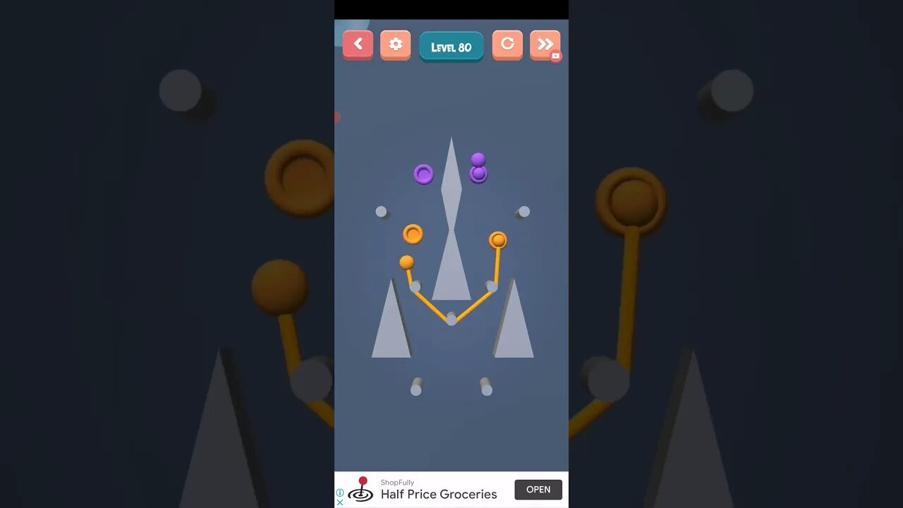 Color Rope Puzzle - Level 80