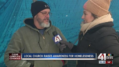 Local church raises awareness for homelessness