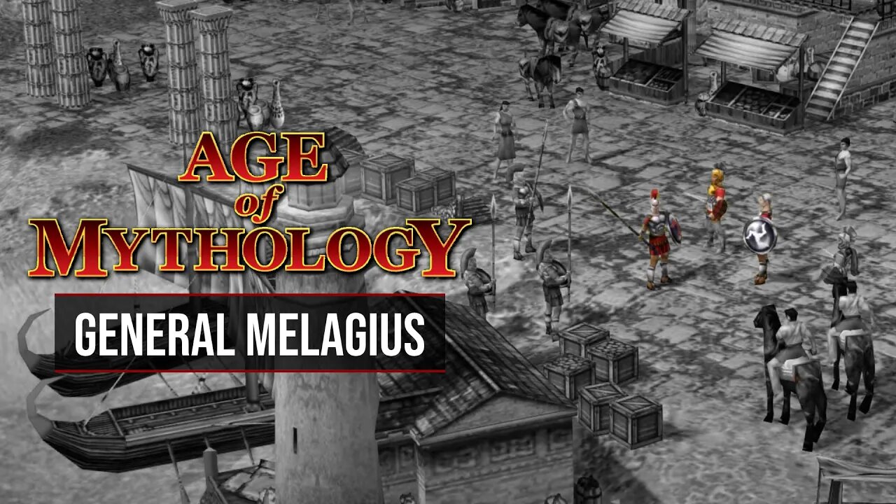 Defeating General Melagius🟣 Age of Mythology ► Greetings from Greece