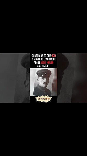 What Was Hitler Doing during WW1? #shorts