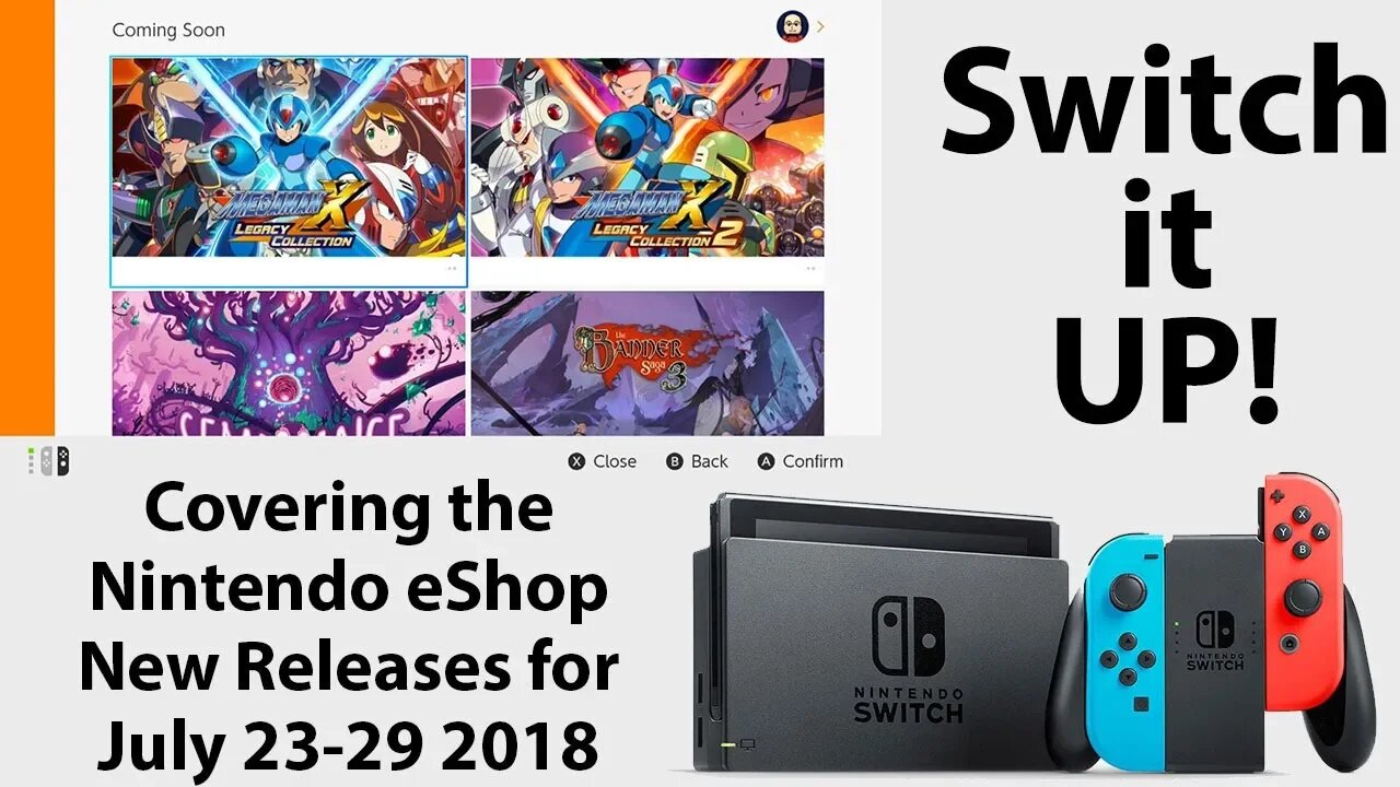 Switch It Up July 23, 2018 - July 29 2018: Checking out this Week's Nintendo eShop New Releases