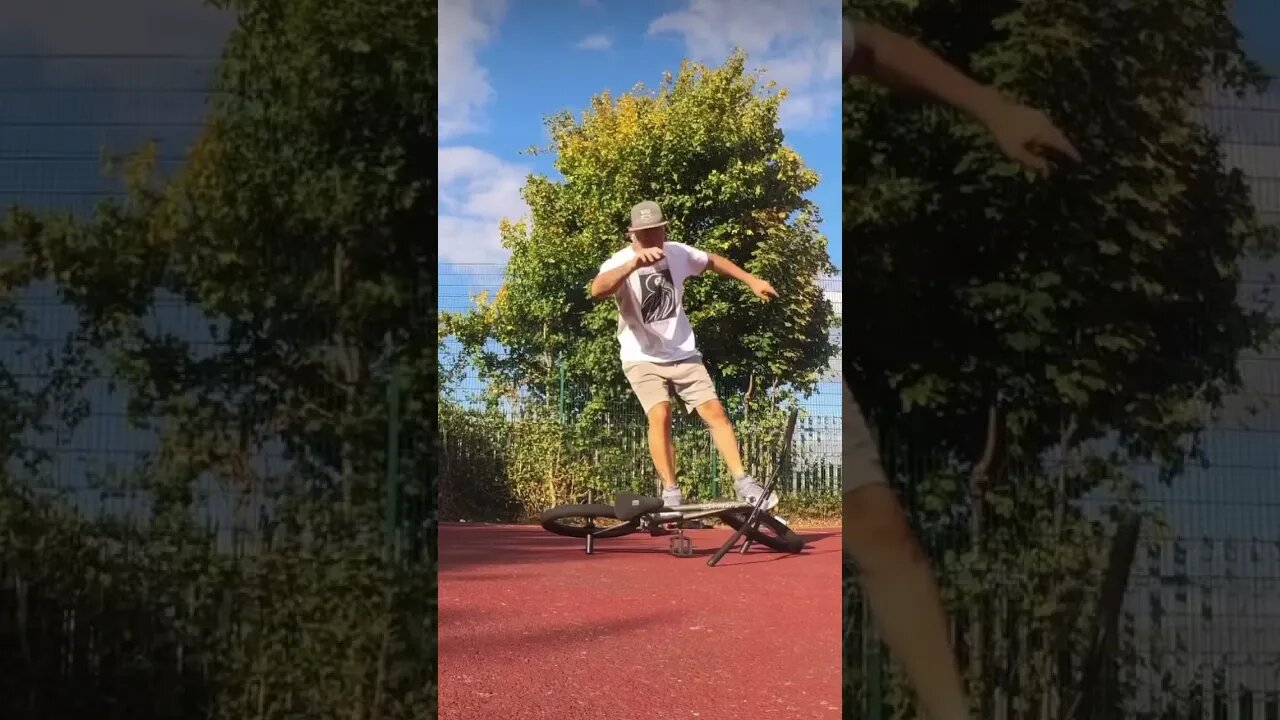 A NEW WAY TO GET ON YOUR BIKE! 🤯 #short -James White