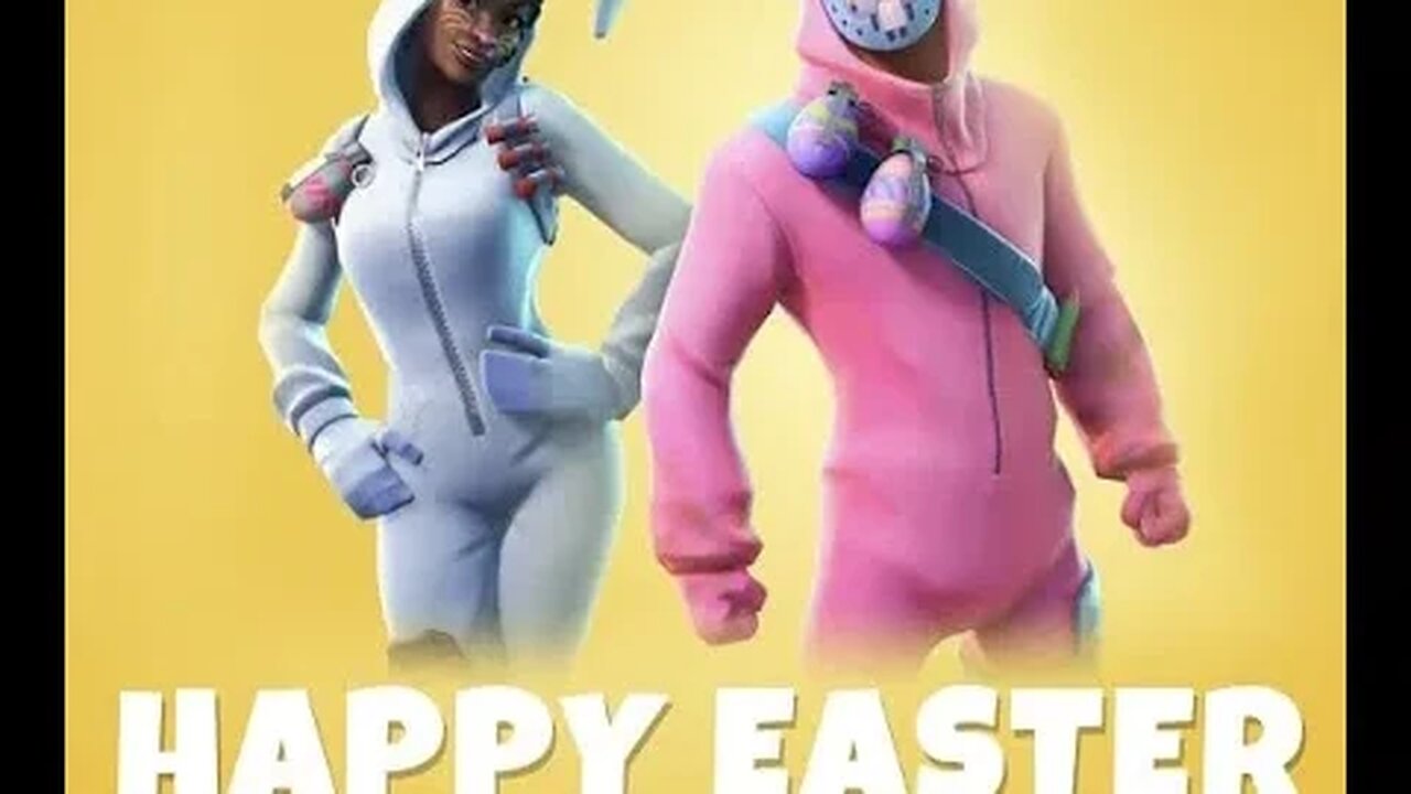 Happy Easter Everyone! (1000 ping Fortnite) 😭