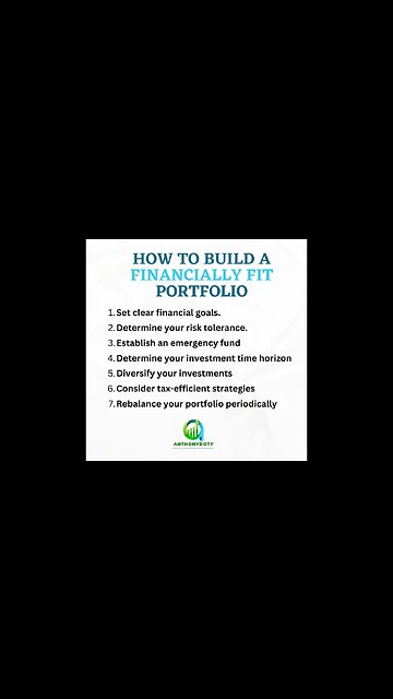 A financially fit portfolio is crucial for long-term financial success and security.