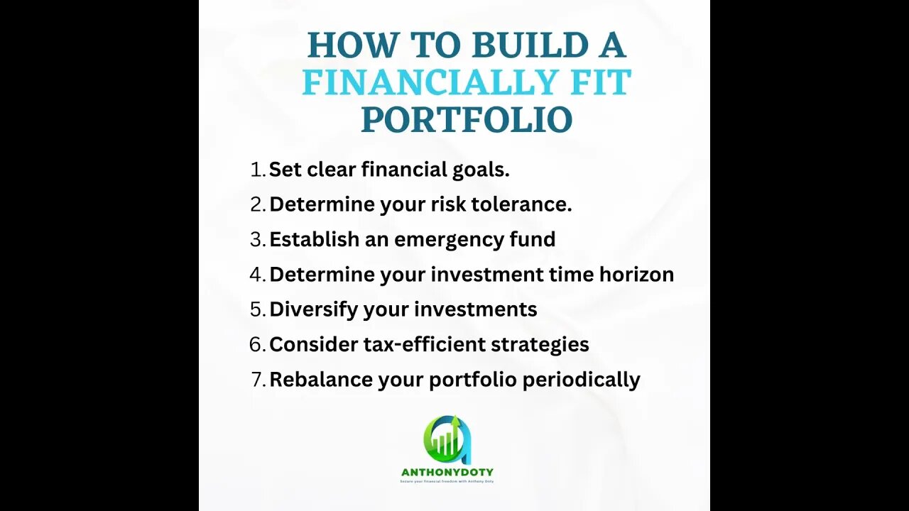 A financially fit portfolio is crucial for long-term financial success and security.