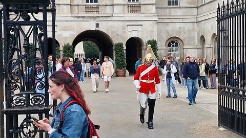 Another rein holder #horseguardsparade