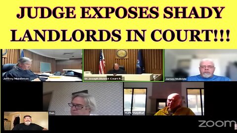 JUDGE EXPOSES SHADY LANDLORDS IN COURT. ITS AN INSANE SCHEME. MUST SEE!!!