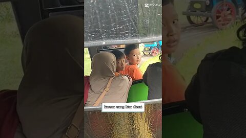 Maen kereta di Wisata Saloka Semarang