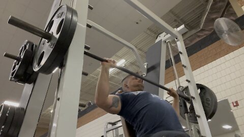 Smith Machine Shoulder Press