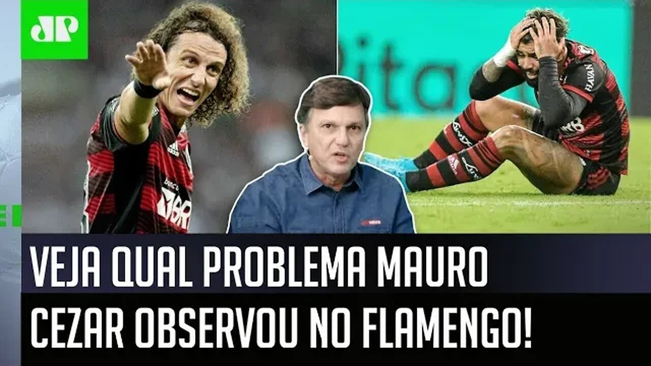 "Vendo o jogo DO CAMPO, uma coisa MEDONHA no Flamengo é..." Mauro Cezar É DIRETO!