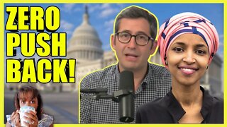 Sam Seder REFUSES To Push Back on Ilhan Omar (clip)