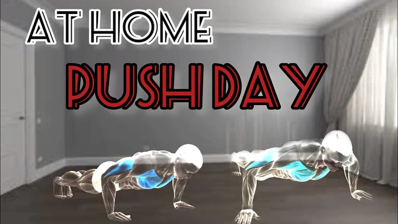 Push day at home :6 exercise