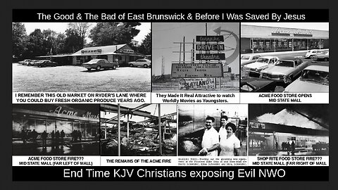 The Good & The Bad of East Brunswick & Before I Was Saved By Jesus