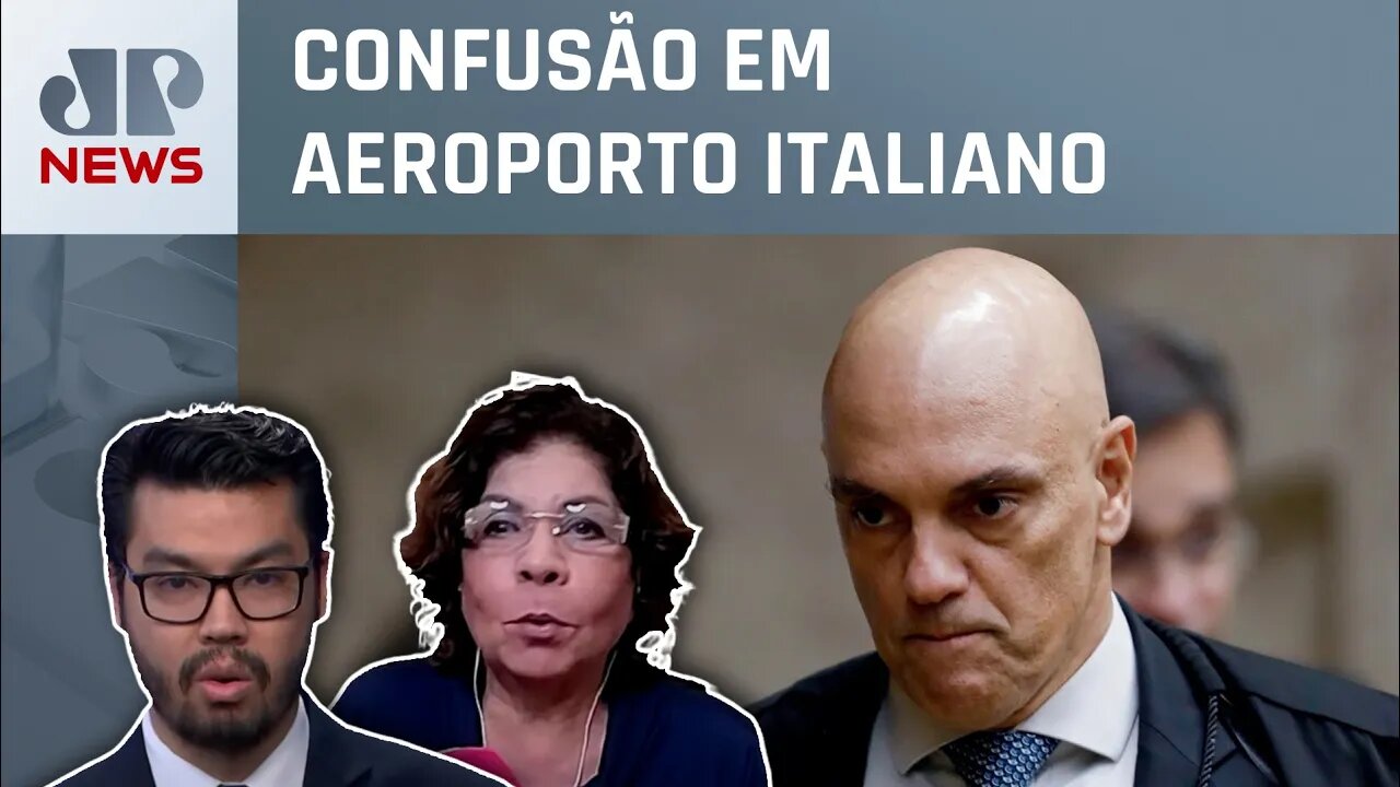 PF recebe imagens do caso que envolve Alexandre de Moraes; Kobayashi e Kramer comentam