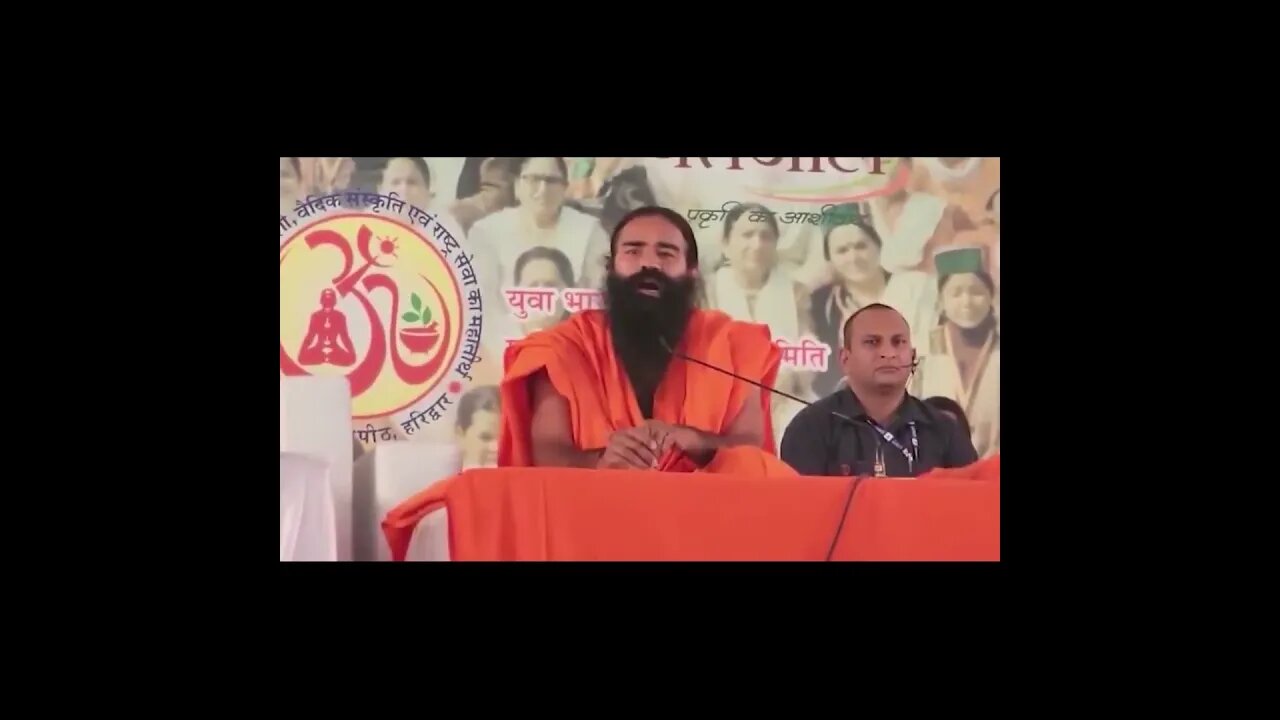 BabaRamdev Women look good in a saree, look good in a salwar-suit, in my eyes, look good in nothing.