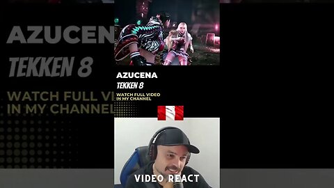 TEKKEN 8 - AZUCENA- REVEAL - Brazilian react