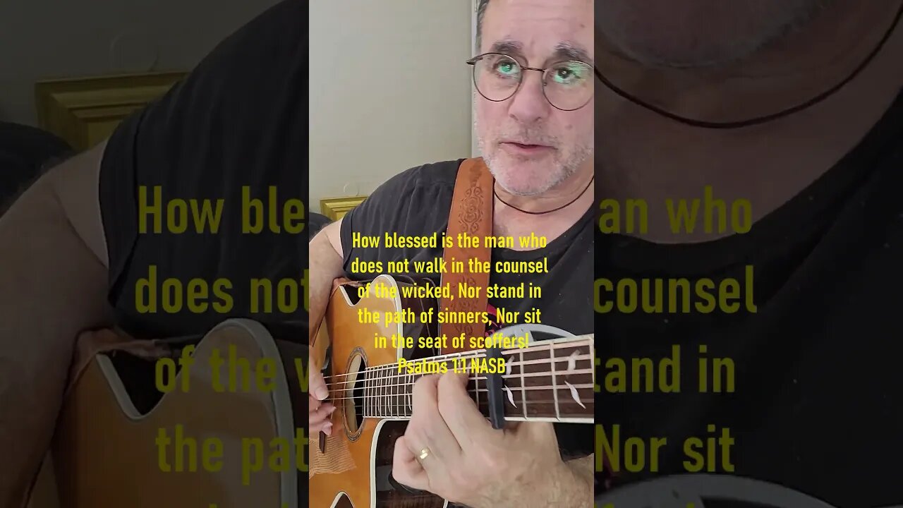 ♪Scripture2Music♪ Psalms 1:1 shorts #bible verse