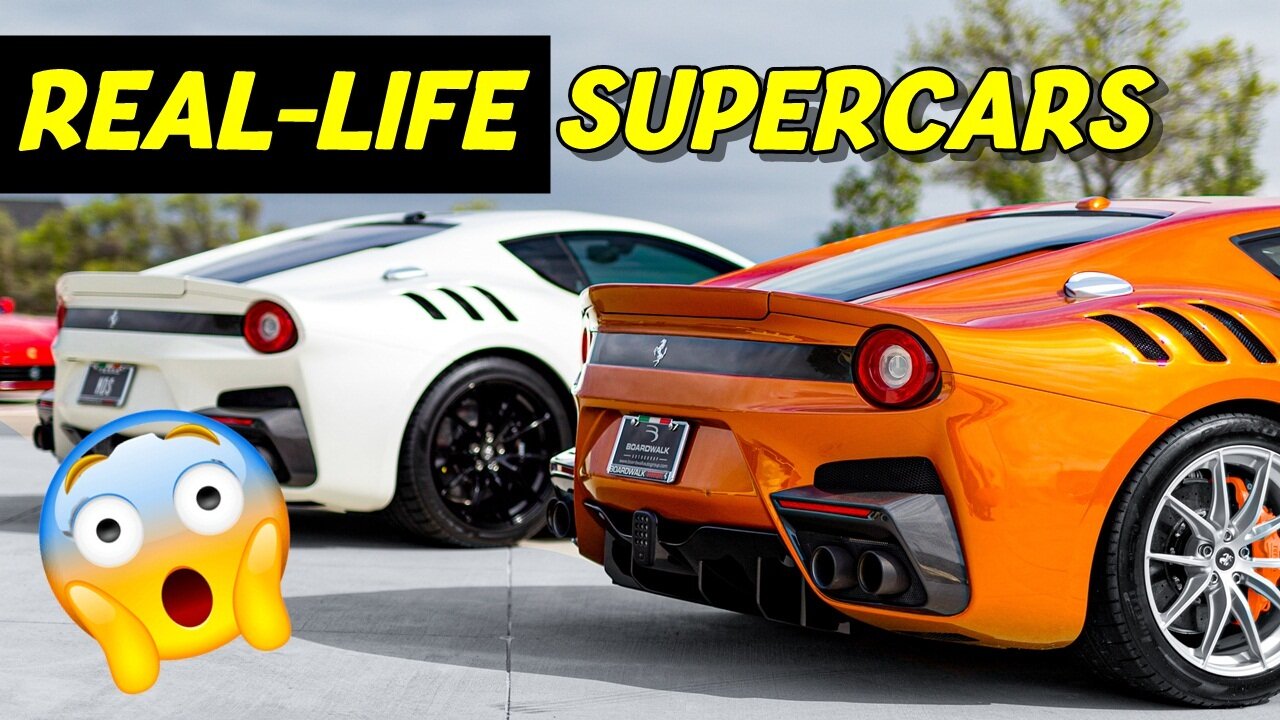 FAST AND FURIOUS REAL-LIFE SUPERCARS