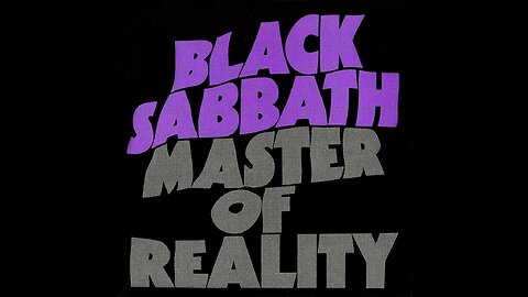 Black Sabbath - Master Of Reality