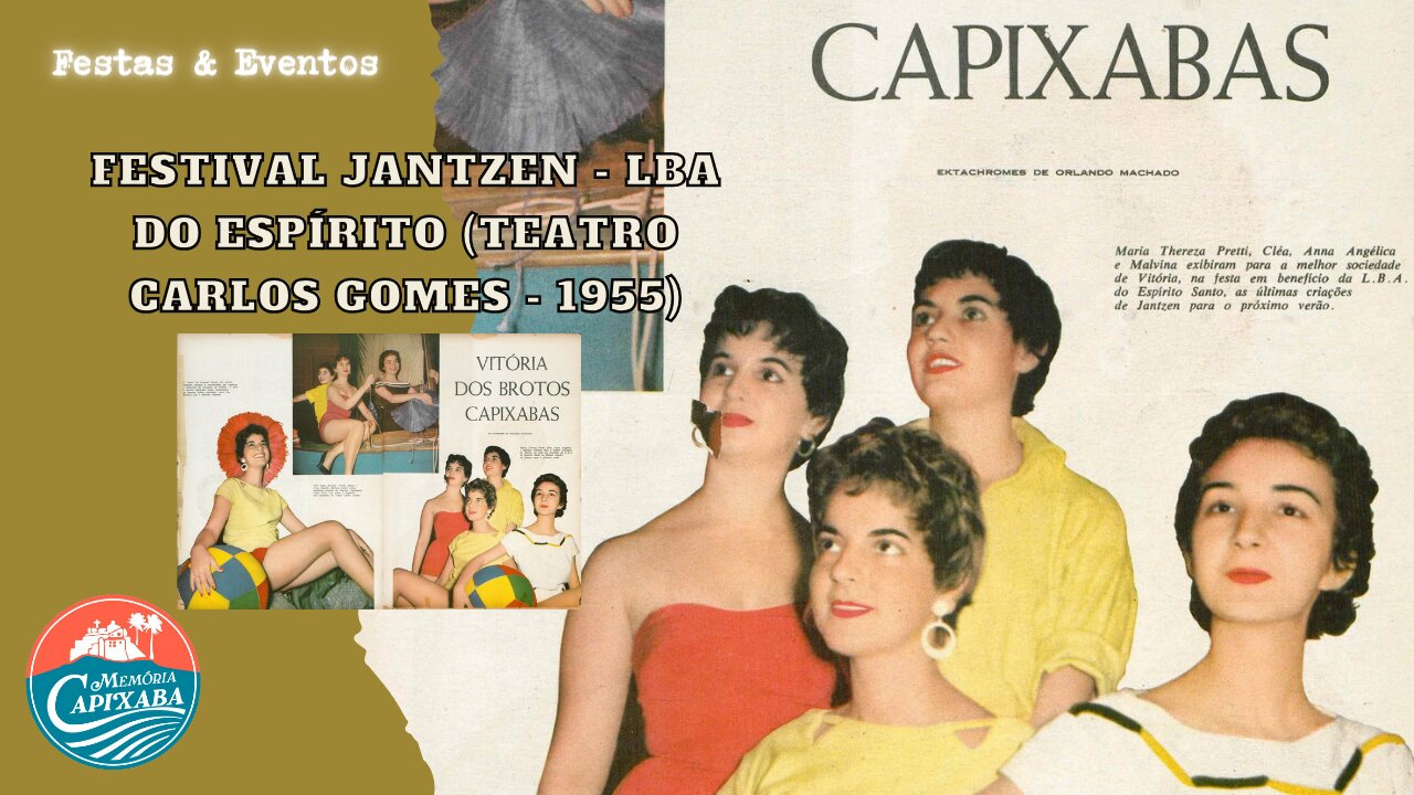 Festival Jantzen - LBA do Espírito (Teatro Carlos Gomes - 1955)