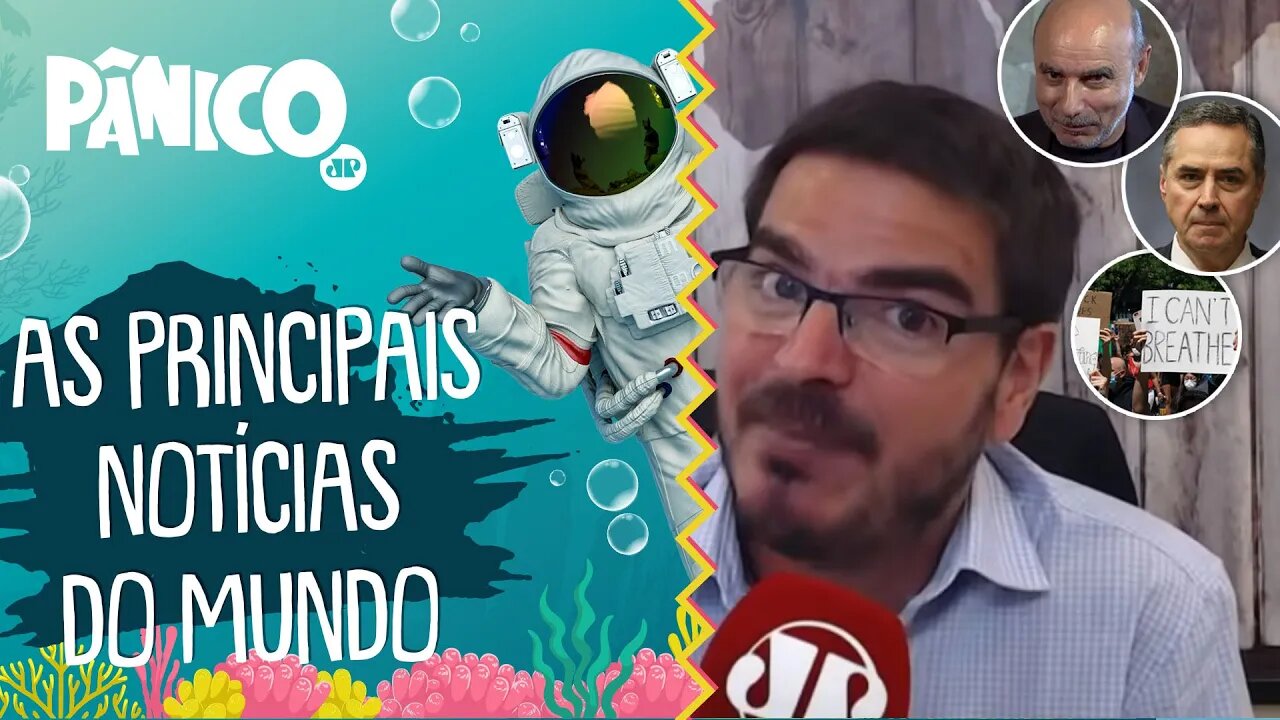 Constantino comenta o TWITTER DE BARROSO, QUEIROZ e PROTESTOS NOS EUA