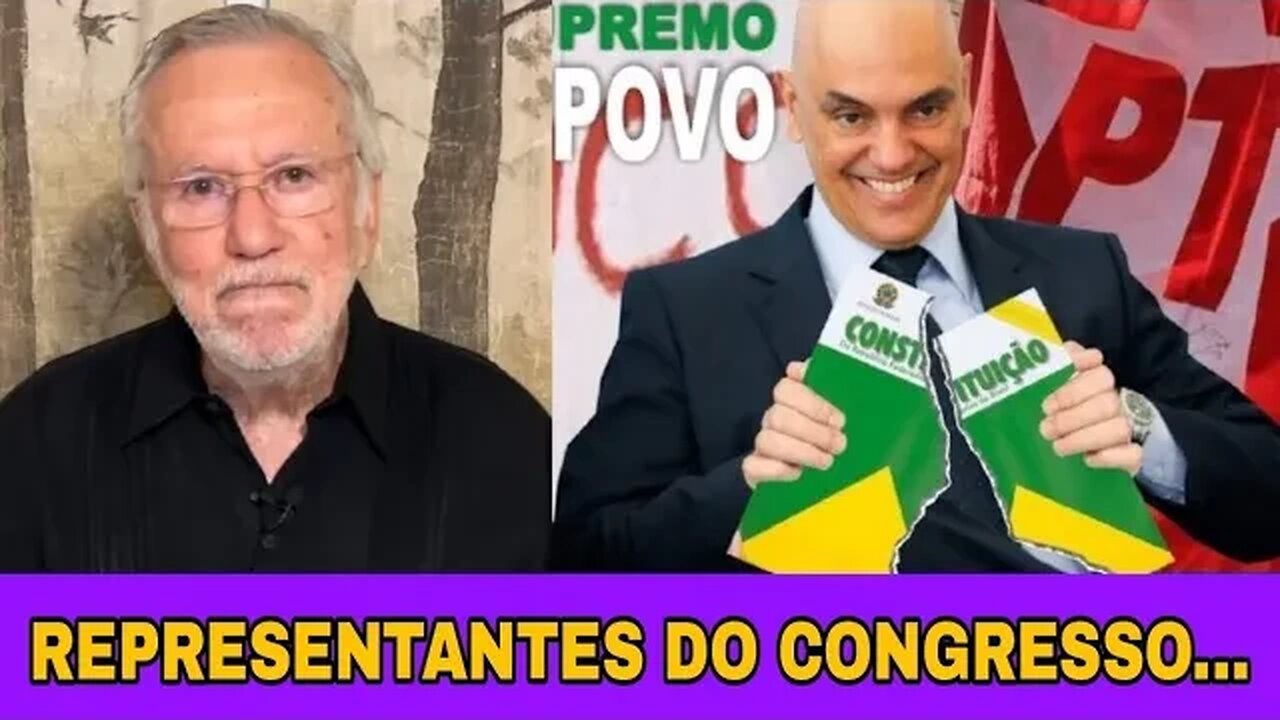 TRISTE! Brasileiros Escolheram Seus Representantes Mas Quem Manda É Moraes!