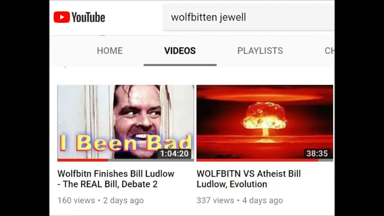 #WolfBitn #EricJewell @LionHeart12357 Busted And Exposed!