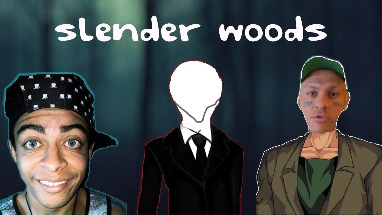 SLENDER NA MANSÃO MAROMBA??? 💪💪 - SLENDER WOODS (1/2)