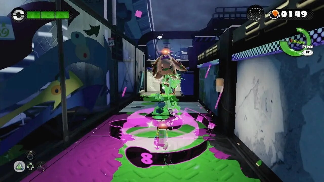 Splatoon (Wii U) | Unwelcome Flying Object - Underpass Infiltration - Level 21 | Episode 24 |