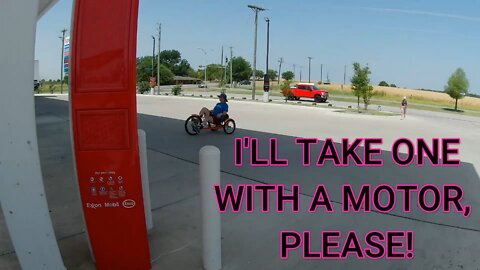 I'LL TAKE MINE WITH A MOTOR, PLEASE!
