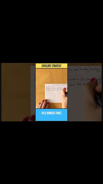 The BACK OF THE ENVELOPE Investing Strategy - ALL YOU NEED to know (keep it simple) #shorts
