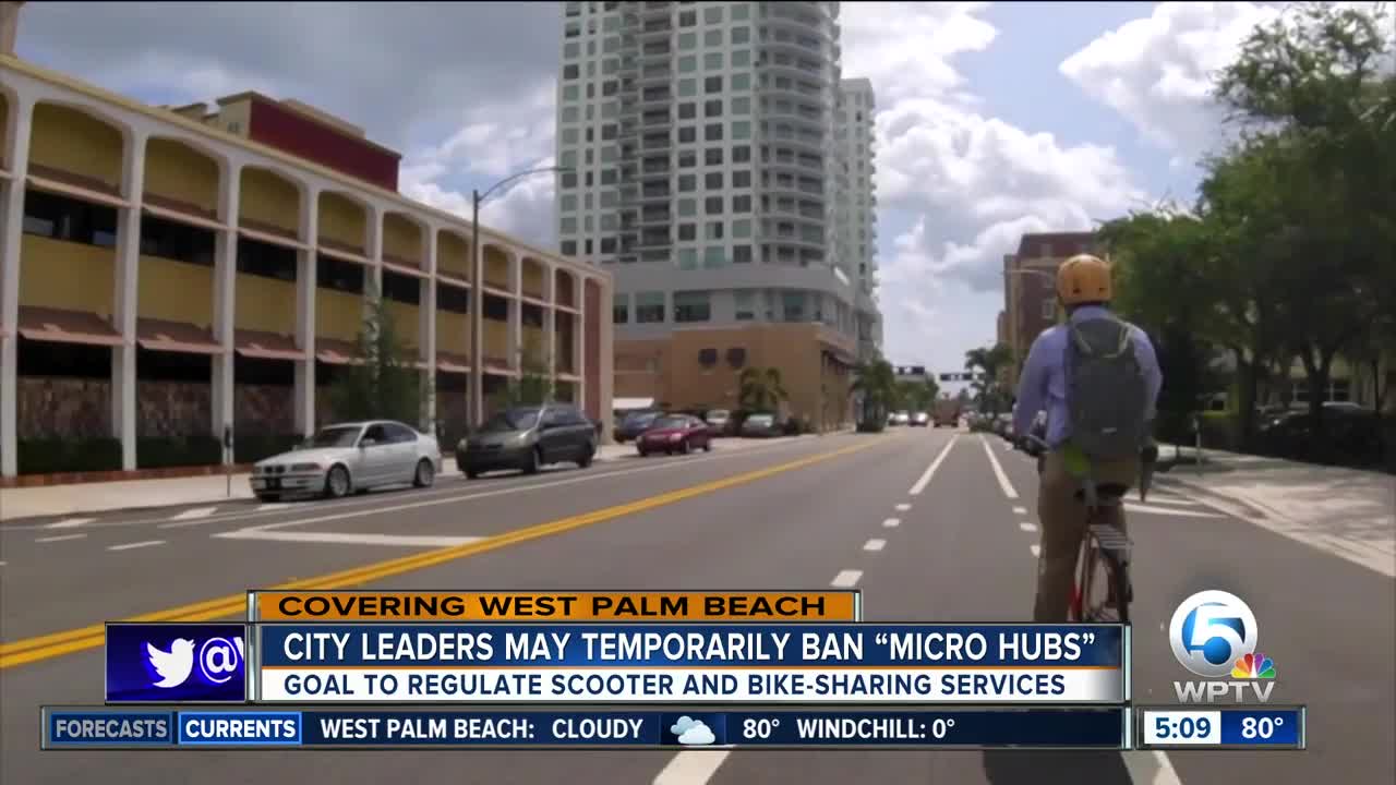 West Palm Beach considers regulating bike sharing services