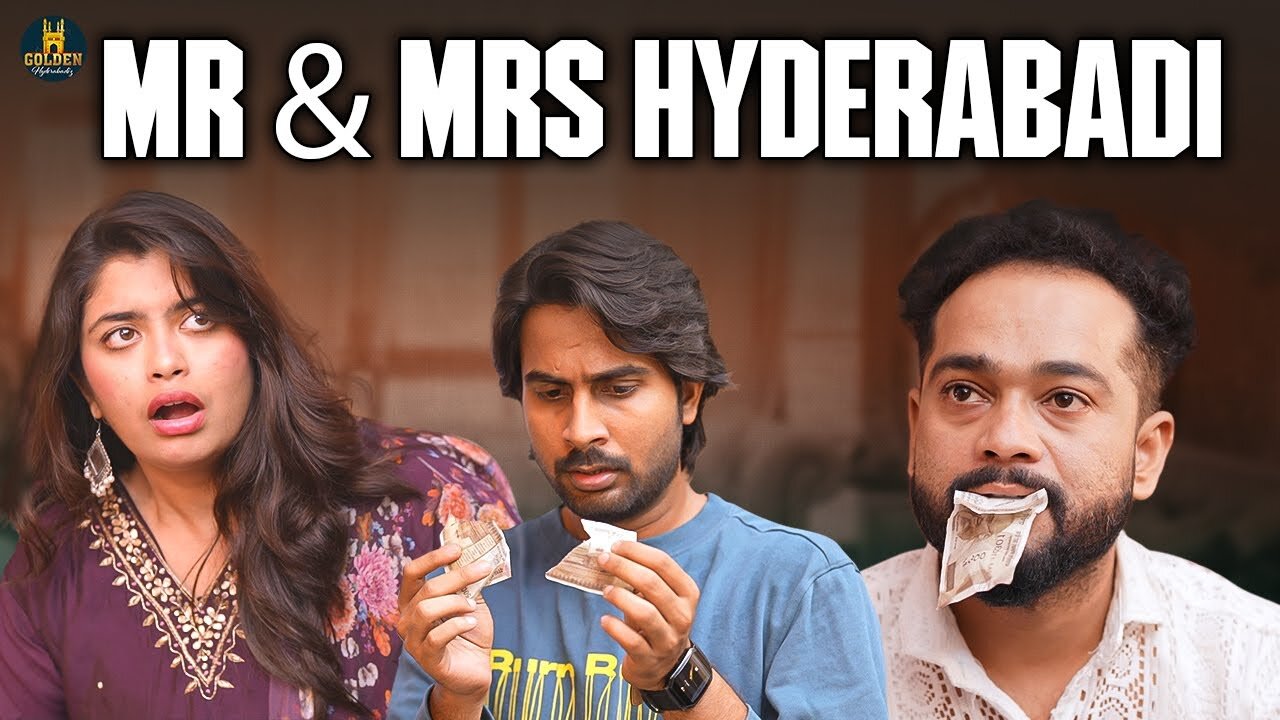 Mr & Mrs Hyderabadi | Husband Wife Comedy | Hyderabadi Comedy Web Series 2024 | Golden Hyderabadiz