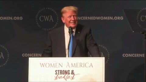 Trump Full Speech Concerned Women of America