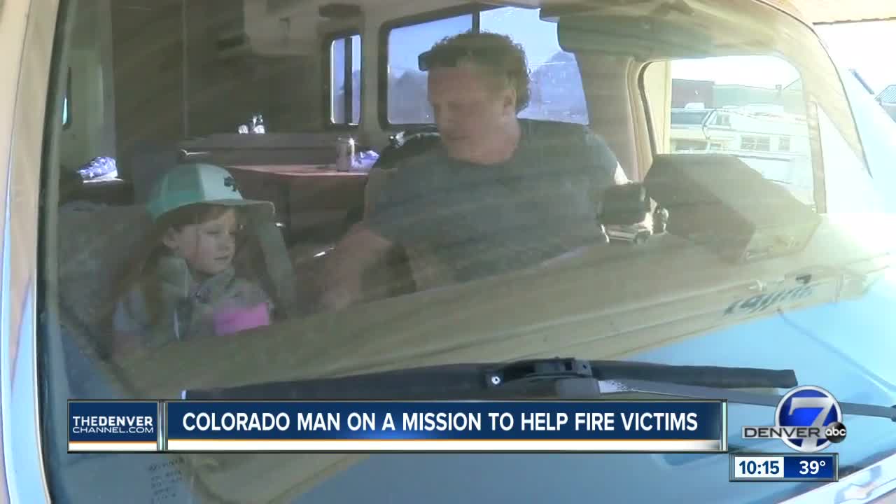 Denver man and his daughter are driving RV to Camp Fire to give it to family in need