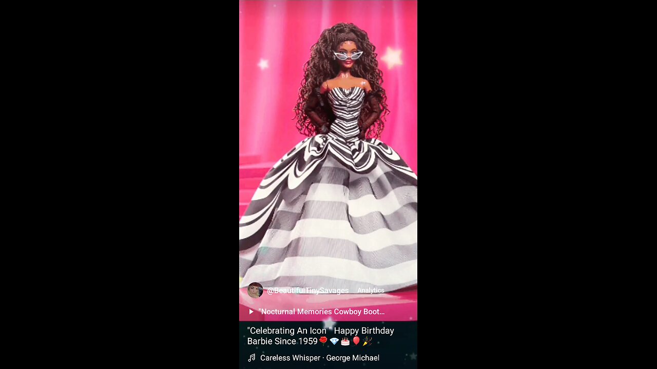 "Barbie Celebrates Her 65Th. Anniversary Since 1959πβ€οΈβπ₯πΉππΌπΆ Come See