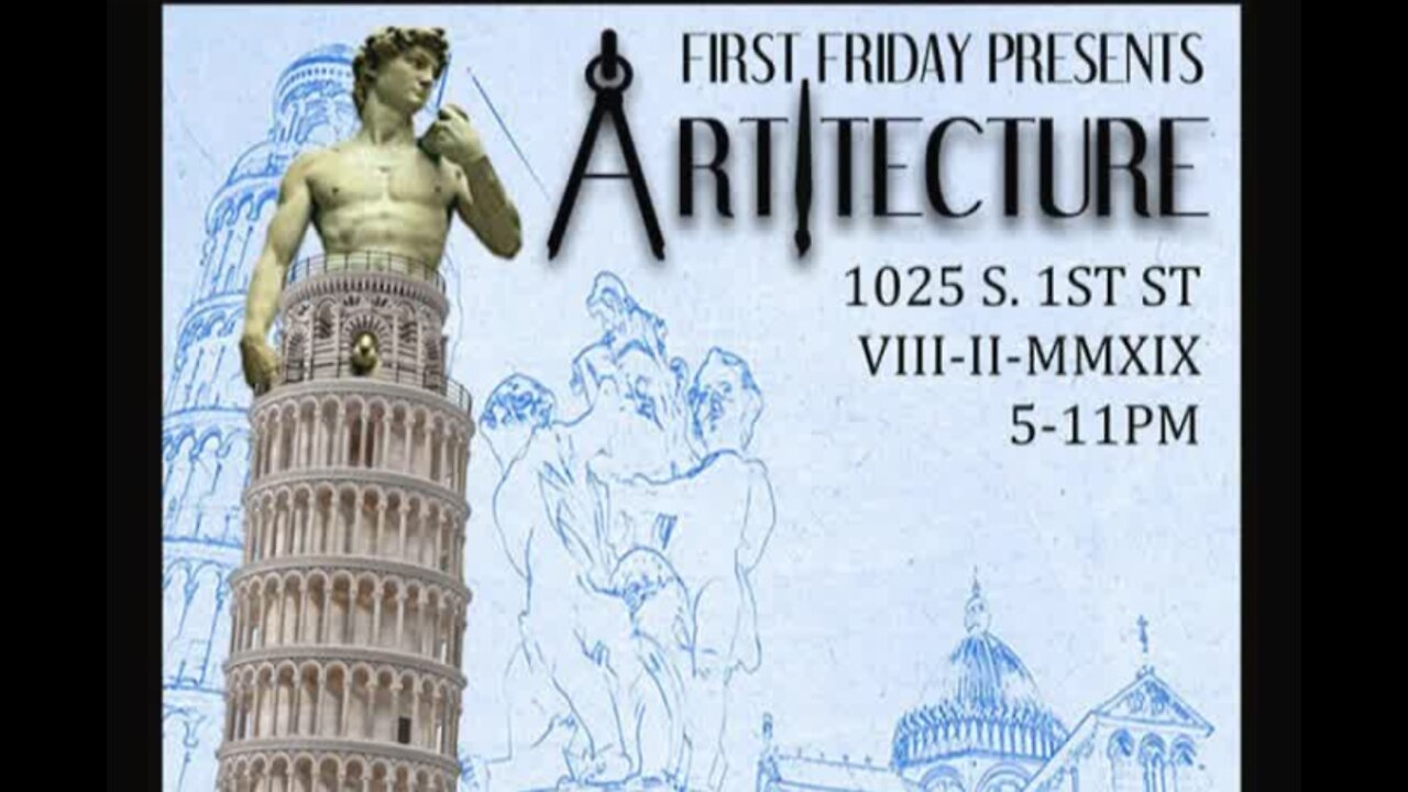 Artitecture is theme of First Friday