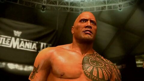 WWE 2K14 Gameplay The Rock vs Cody Rhodes