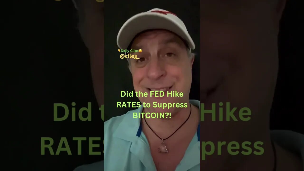 Did the FED Hike RATES to Suppress BITCOIN?!🤨 #interestrates #fed #powell #bitcoin #bullmarket #bnb