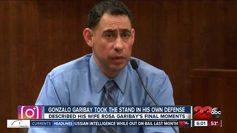 Gonzalo Garibay takes the stand